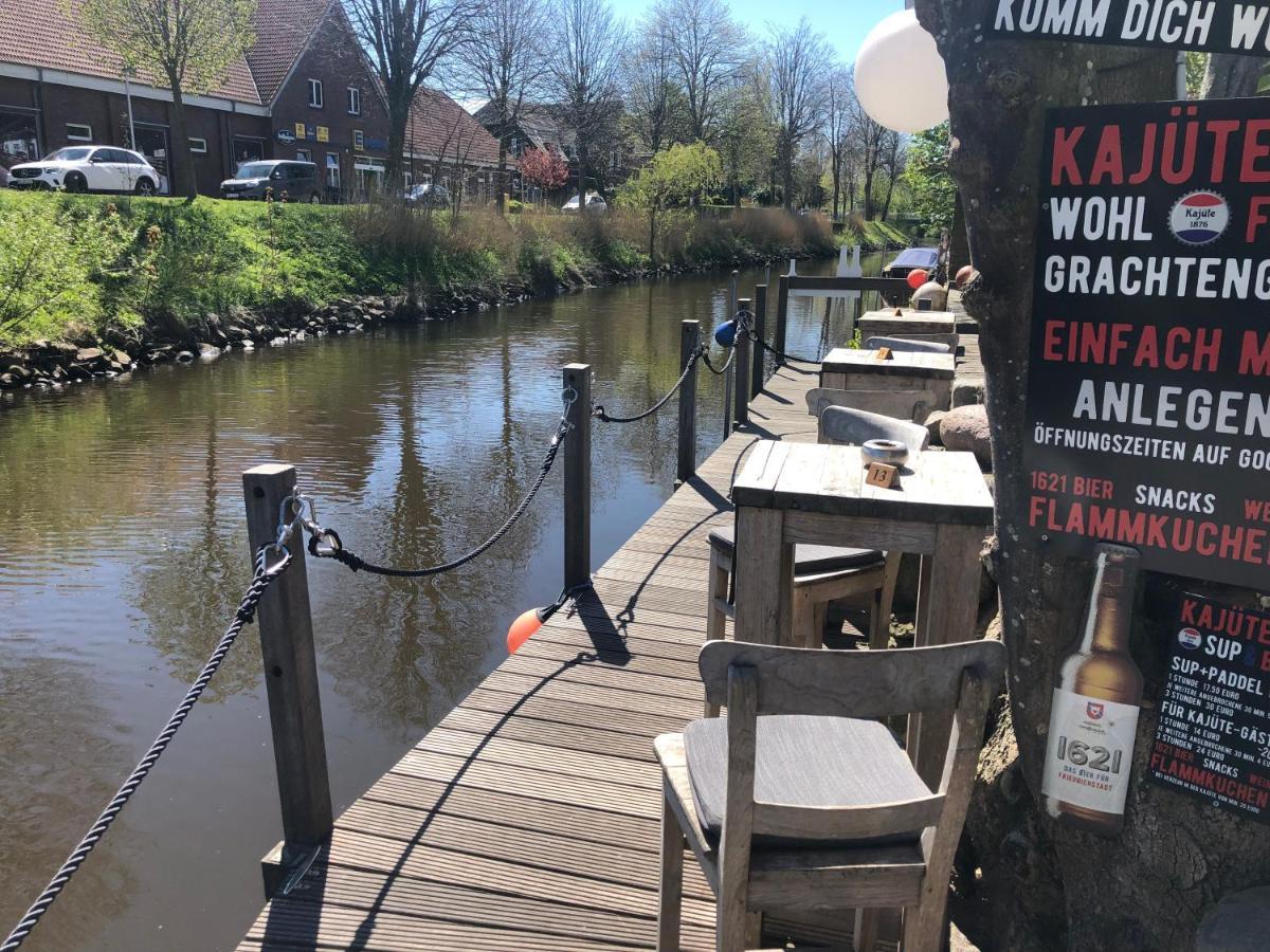 Gaestehaus Kajuete Direkt Am Wasser Friedrichstadt Dış mekan fotoğraf